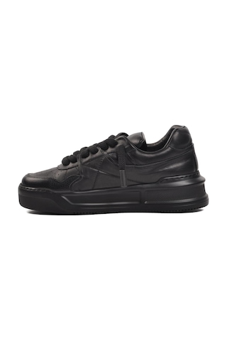 Ayakmod Premium 1306 Siyah Cilt Erkek Sneaker 001