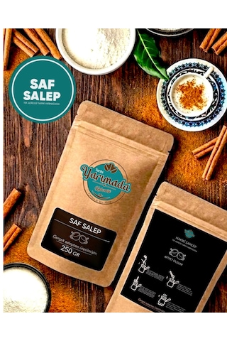 Saf Salep 250 Gr, %100 Doğal Saf Salep