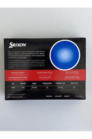 Srixon Ad333 Golf Topu Beyaz 12 Adet