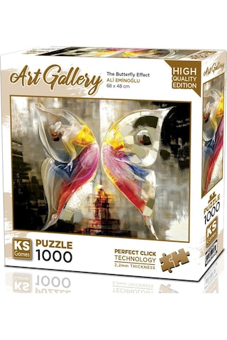 Ks Games 1000 Parça Kelebek Etkisi Ali Eminoğlu Puzzle