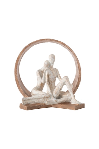 Mudo Home Couple Biblo Kahverengi 32cm