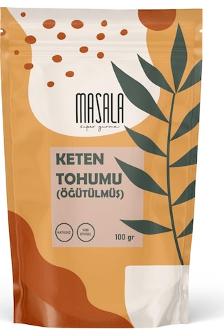 Masala Taze Öğütülmüş Keten Tohumu 100 G