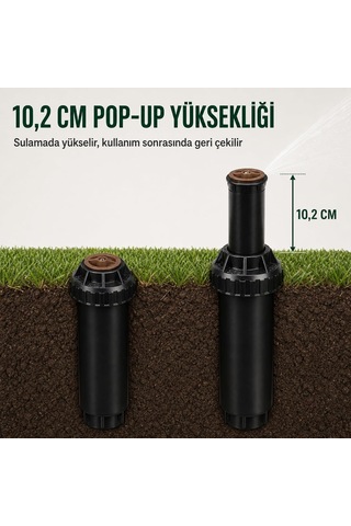 Lexroo Rain 14419 Bird Us-412 Uni-sprey Gövdesi, 30,5 Cm Büyük Vanlu, Ayarlanabilir 0 Standart
