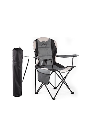 Evolite Gri Nature Katlanabilir Kamp Koltuğu Gri