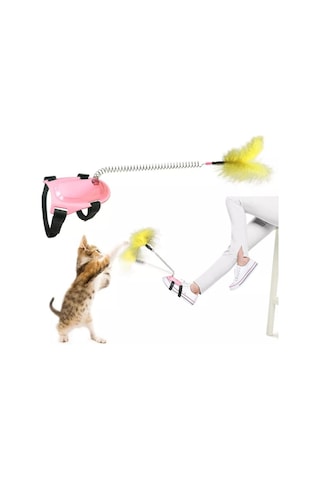 Tineke Yaylı Kedi Ayak Oyun Oltası