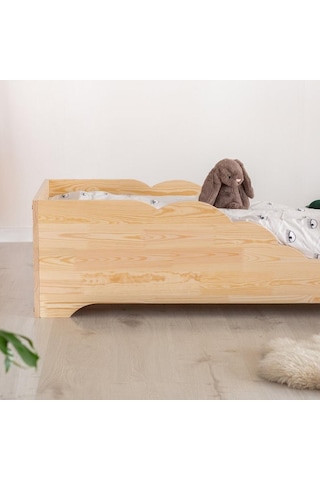 Markaawm Markaawm Night Montessori Karyola Ahşap Yatak Akçaağaç