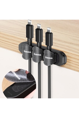 Baseus Cable Fıxer Kıt Kablo Organızatör Tutucu Ve Ayrıştıcı (447832109)