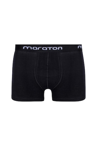 Maraton 2'li Erkek Siyah Boxer Siyah