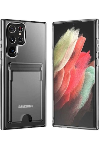 Galaxy S21 Ultra Kılıf Zore Ensa Kapak Renksiz