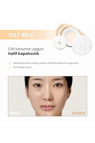 Tfıt Transparan Pudra Translucent Set Finishing Powder 02 Beige