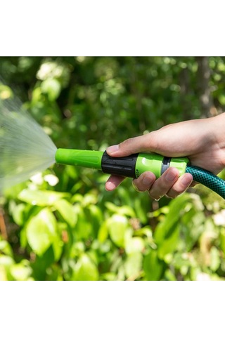 Pratik Sök Tak Ayarlanabilir Hortum Ucu 12 Cm Bahçe Sulama Araba Yıkama Temizleme Aparatı Plastik