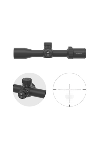 Vector Optics Tauron 4-16x44 Hd Mıl Dürbün Scff-79 Siyah
