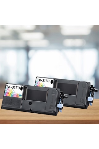 Kyocera Tk-3170 Uyumlu Toner 2'li Paket / Ecosys M3860 / P3050 / P3055 / P3060 / P3150 / P3155