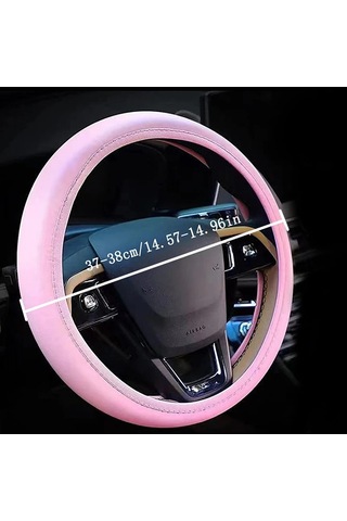 Liangmei 10 Adet Deri Direksiyon Kılıfı Kadınlar İçin Sevimli