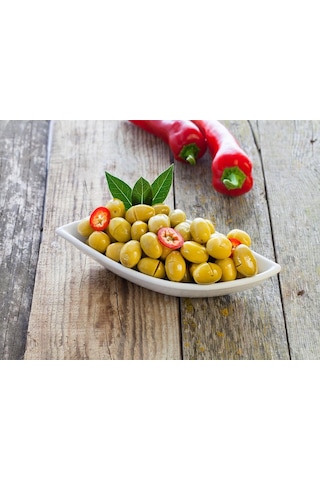 Yazar Yeşil Zeytin 1 KG