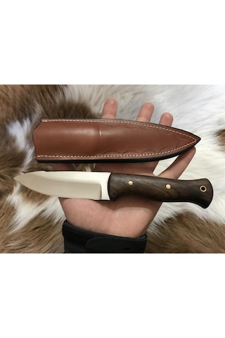 A.K. Bushcraft Parlak Av Kamp Bıçağı Çok Renkli
