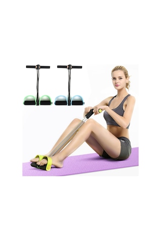 Body Trimmer Lastikli Egzersiz Aleti El Ayak Direnç Yayı Lastiği