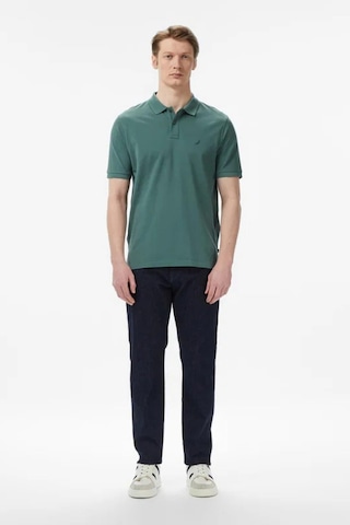 Nautica Erkek Yeşil Regular Fit Polo Yaka T-shirt-14583