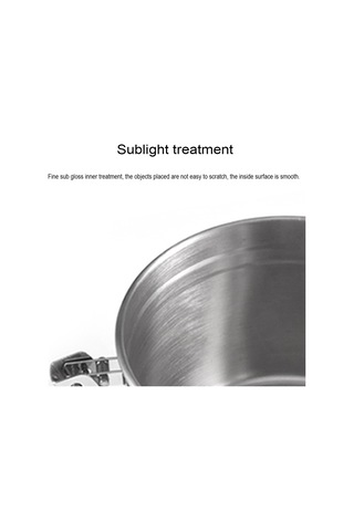 Sones 1200ml Paslanmaz Çelik Mühürlü Gıda Kahve Telvesi Çekirdek Saklama Kabı Dahili Co2 Gaz Havalandırma Vanası Ve Takvim