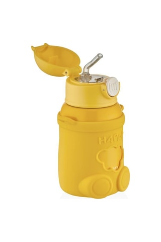 Shotay Happy Everyday Çelik Termos Matara Çocuk 480ml Sarı