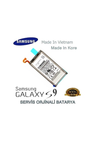 Samsung Uyumlu Galaxy S9 Batarya 3000Mah Eb-Bg960Abe G960 Servis Ürünü S Samsung Uyumlu Galaxy S9 Batarya 3000Mah Eb-Bg960Abe G960 Servis Ürünü S