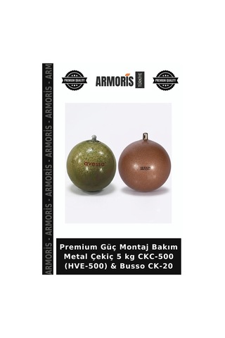 Premium Güç Montaj Bakım Metal Çekiç 5 Kg Ckc-500 Hve-500 & Busso Ck-20