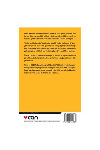 Beni “Akkuyu”Larda Merdivensiz Bıraktın: Türkiye’Nin Nükleerle Im 9789750724831