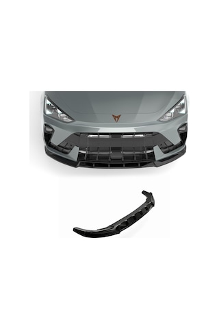 Cupra Leon 2024+ Makyajlı Ön Tampon Eki Lip Piano Black