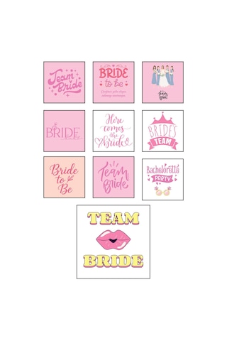 30 Adet Bride Kart - Bride Eğlence Kartı - Bekarlığa Veda Kartı - Söz Hediye - Nişan Hediye