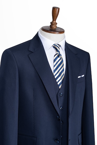 İlayda Emir Luxury, İtalyan Kesim, Slim Fit, Blazer, Erkek Takım Antrasit - Lacivert