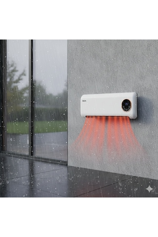 İnova Çift Fonksiyonlu Duvar Tipi 2000w Turbo Fanlı Klimatik Isıtıcı/soğutucu