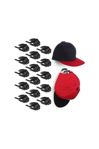 Yulong Reedark 16'li Şapka Askısı - Güçlü Yapışkanlı Duvar