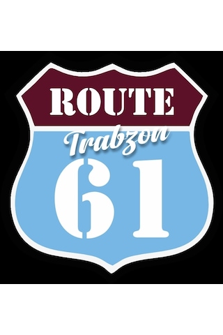 61 Trabzon Sticker 10x10 Cmrenkli Sticker