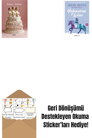 Bir Evlilik Komedisi + Yağmurun Gelini + Okuma Sticker'ları