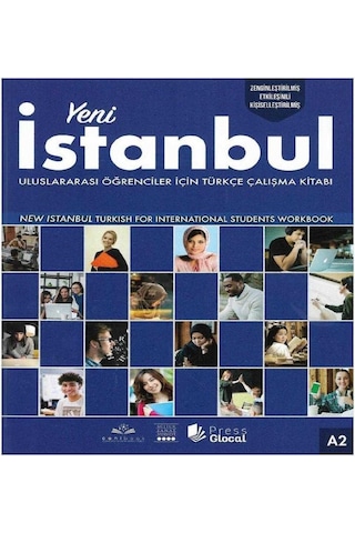 İstanbul Istanbul Yabancılar Için Türkçe New Yeni A1-a2-b1-b2-c1 Ders + Çalışma + Qr Kod Komple Set Complete Set