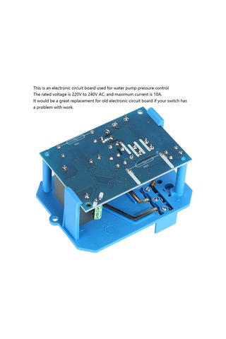 Jeemson Su Pompa Basınç Kontrolörü Devre Kartı 220-240v 10a 1.5-10 Bar Ip65 Yer Değiştirme Epc-2