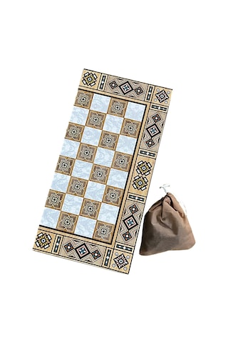 Motif Kaplama Tavla Orta Boy 44 X 44 Cm
