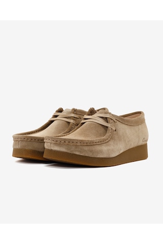 Clarks Wallabeeevosh Kadın Bej Günlük Ayakkabı 26174747 Bej