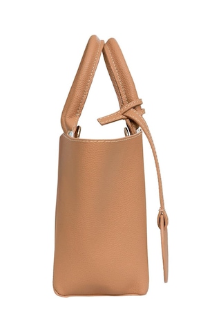 Dogo Kadın Vegan Deri Kahverengi Tote Bag - Warner Bros Scooby Doo Found Love Tasarım Çok Renkli