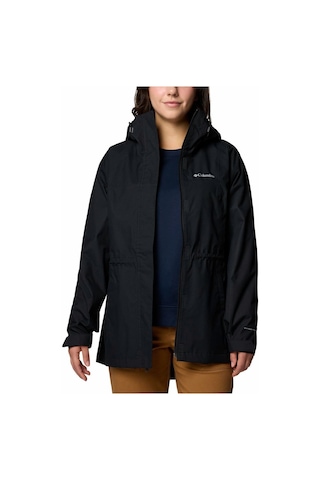 Columbia Hikebound Iı Long Kadın Yağmurluk-7958 Siyah
