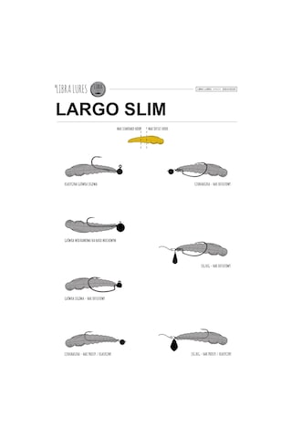 Libra Lures Largo Slim Cheese Suni Yem