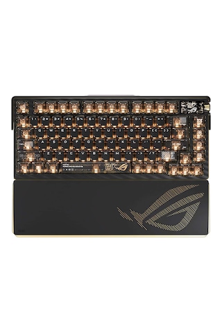 Asus Rog Azoth Extreme Edition 20. Yıl Nx Mekanik Switch 8k Hz Hotswap Rgb Kablosuz Türkçe Gaming Klavye