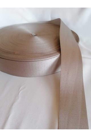 Renkli Emniyet Kemeri 15 Metre 5 Kemer İçin Bej Rengi