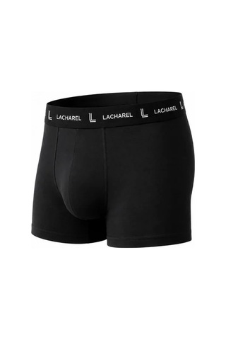Veraura Lifestyle Erkek Likralı Pamuklu Nefes Alan Penye Boxer 3lü Paket - Siyah