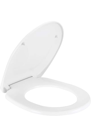 Plastik Standart Klozet Kapağı Beyaz