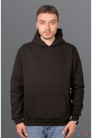 Bumeta Mucize Büyücü Kedi Cat Sweatshirt Unisex Kapüşonlu Hoodie 001