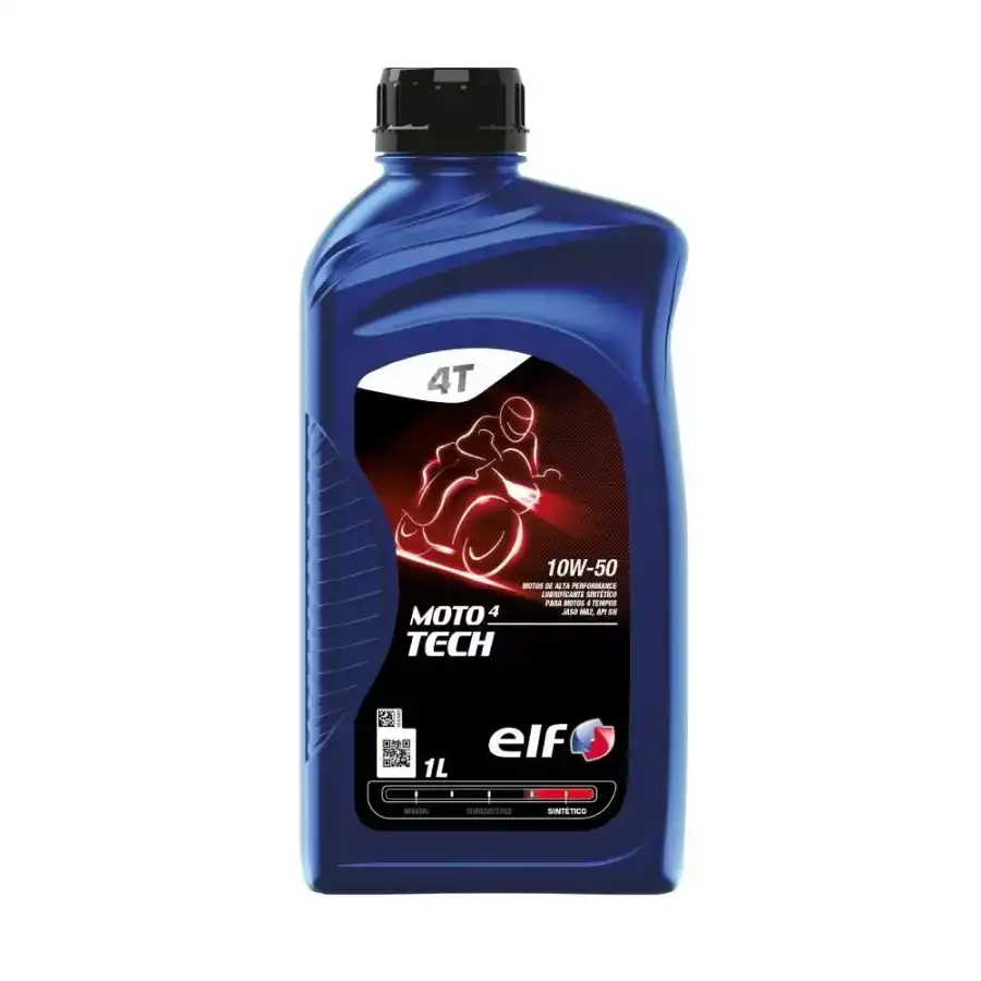 Elf Moto 4 Tech 10w-50 4t Motosiklet Motor Yağı 1 Litre Tam Sentetik Teknoloji Üstün Performans Jaso Ma2