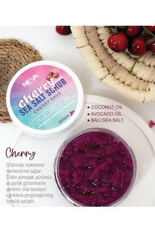 Cherry Sea Salt Scrub Arındırıcı Vücut Peelingi 350 G