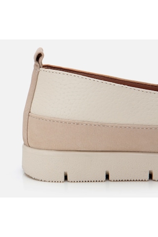 Hotiç Hakiki Deri Bej Kadın Loafer 01ayh306710a310 Bej-beıge Bej