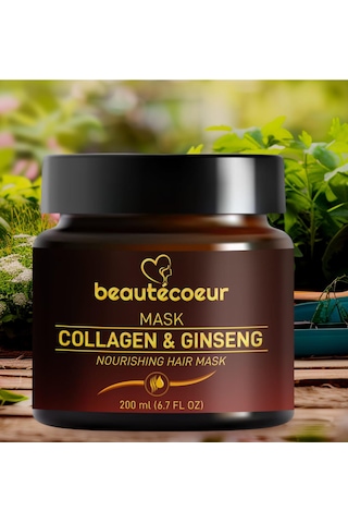 Beautecoeur Onarıcı Ve Dökülme Karşıtı Saç Maskesi 200 ML